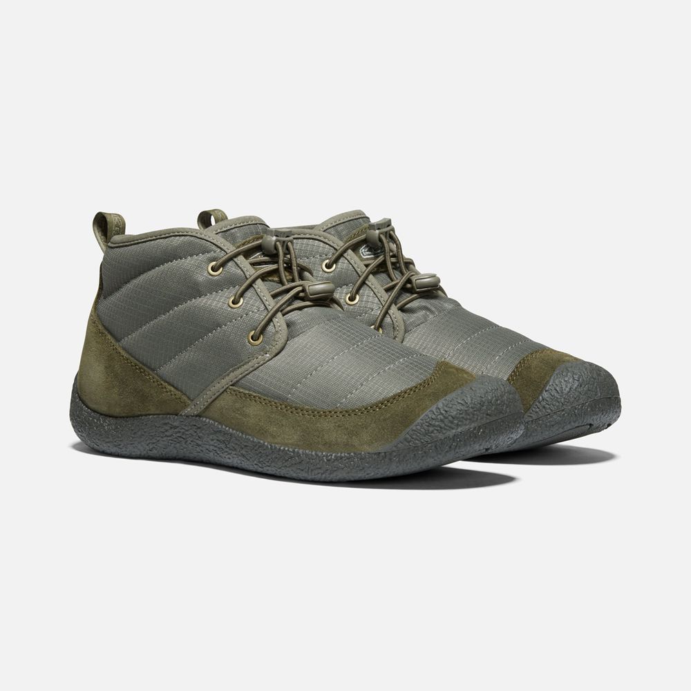 Bottes Chukka Keen Femme Vert Olive | Howser Ii | SDMHY-8276